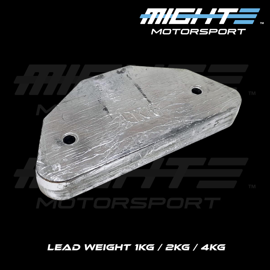 Lead Weight 1kg / 2kg / 4kg (8mm Bolt)