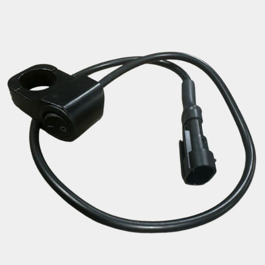 Handle Bar Mounted 2 Position Round Rocker ON / OFF Switch