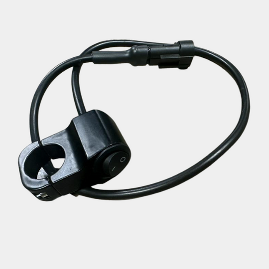 Handle Bar Mounted 2 Position Round Rocker ON / OFF Switch