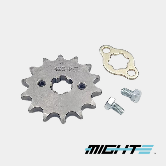 Bespoke 428 pitch sprocket for QS motor - MightE