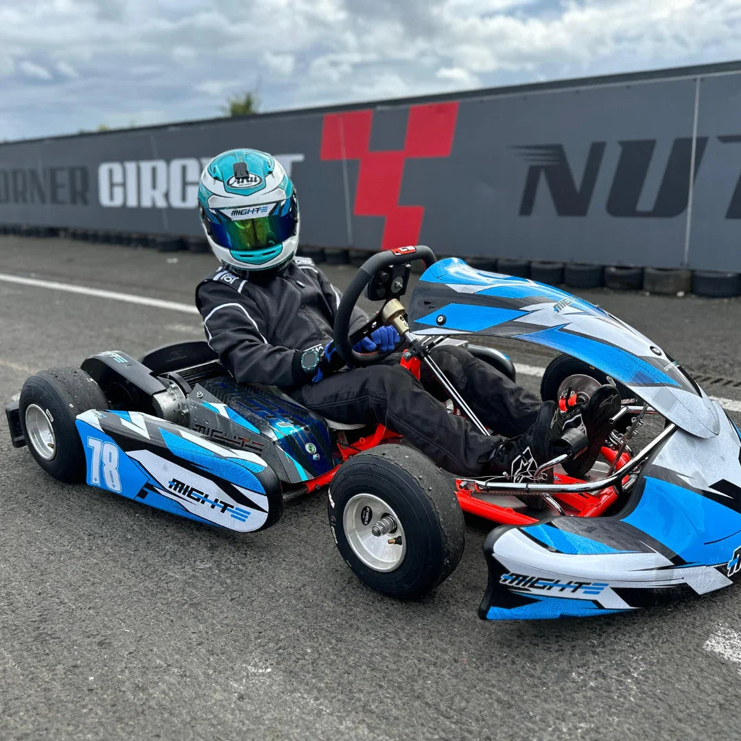 MightE Cadet electric kart powertrain