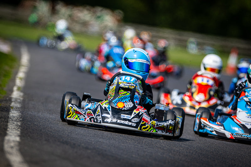 MightE Cadet racer on track