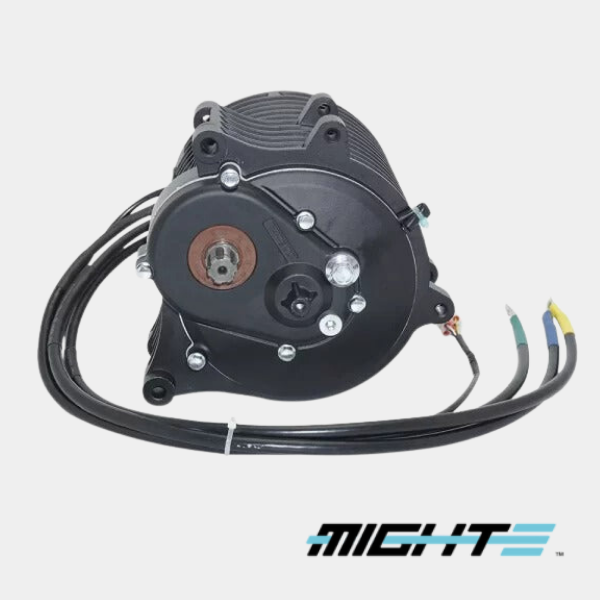 QS138 70h V3 Geared Motor with splined shaft - MightE