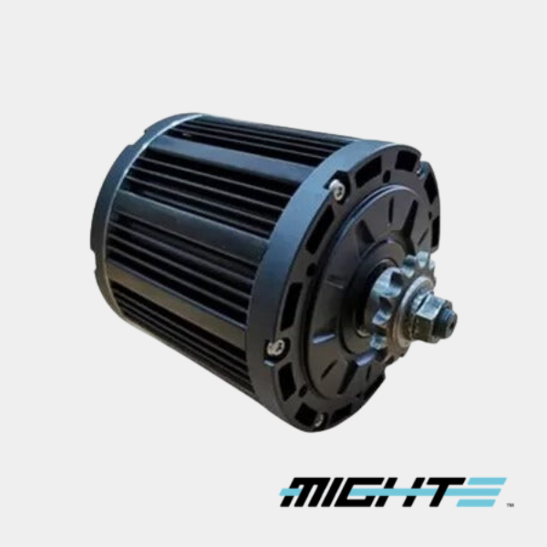 QS138 90h 4KW splined shaft (without sprocket) - MightE
